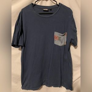 VANS SHORT SLEEVE WITH POCKET ON FRONT LEFT SIDE